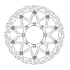 Front floating SM Street 320mm Flame series