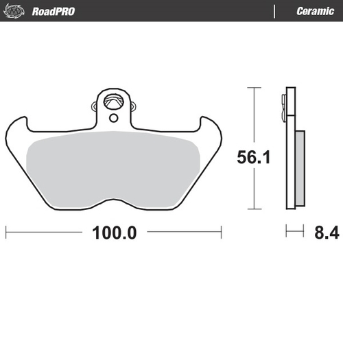 Front pad Ceramic series