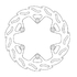 110225 DISCO FRENO FIAMMA POST.DUCATI/YAM