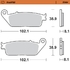 Front pad Sinter series