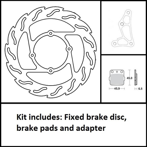 Kit floating offroad 260mm Flame series