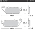Front pad Ceramic series | Rear pad Ceramic series