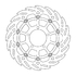 Front right floating Flame series