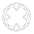 110241 DISCO FRENO FIAMMA ANT.KTM SX85 04>