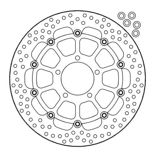 Front left floating Halo series | Front right floating Halo series