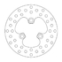 110151 DISCO FRENO ANT. SUZ. LTZ400