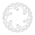 110281 DISCO FRENO FIAMMA POST.YAM.XTZ 660