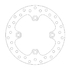 Rear Round Disc series