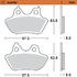 Rear pad Sinter series