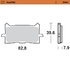 412701 PASTIGLIE FR. ANT.STRADA SINT.(set)