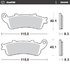 Front pad Ceramic series