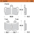 Front pad Sinter series