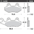 Front pad Ceramic series