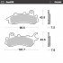 Front pad Ceramic series