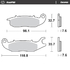 Front pad Ceramic series