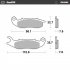 Front pad Ceramic series