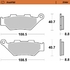 Front pad right Sinter series | Front pad Sinter series