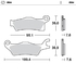 Front pad left Nitro series | Front pad right Nitro series | Rear pad Nitro series | Rear pad right Nitro series
