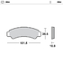 Front pad left Nitro series | Front pad right Nitro series