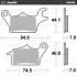Front pad Ceramic series