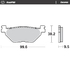 Rear pad Ceramic series