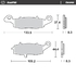 Front pad Ceramic series | Front pad right Ceramic series | Rear pad Ceramic series
