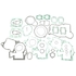 P400155850002 SERIE SMERIGLIO GAS GAS MX25001-07