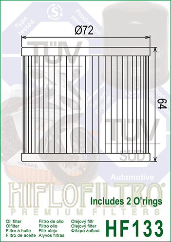 HF133 FILTRO OLIO SUZUKI GS/GSX