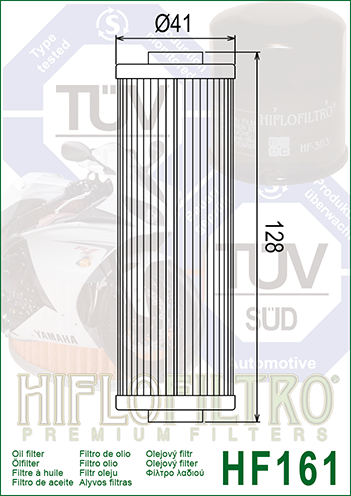 HF161 FILTRO OLIO BMW R45>100+R80/100GS