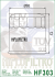 HF303C FILTRO OLIO CROMATO