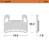 Front pad Sinter series
