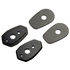 D45-59-933 DRC Flasher Holder Plates Versys250 etc. Black 2set