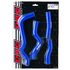 D47-01-322 DRC Radiator Hose Kit KLX250/D-Tracker '08- Blue