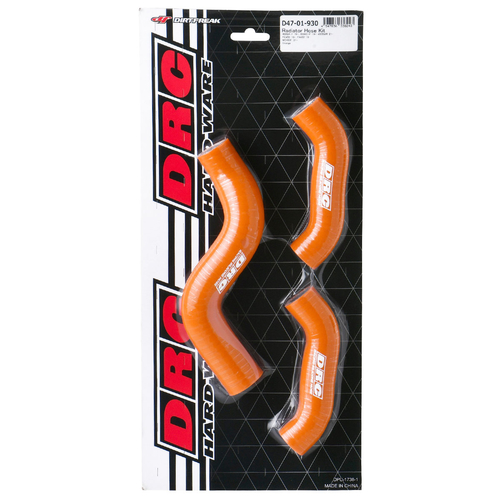 D47-01-930 DRC Radiator Hose Kit KTM 450SXF'19- Orange