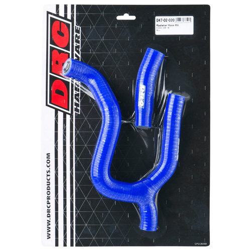 D47-02-020 DRC Radiator Hose Kit HQV. FC250/350 '19- Blue