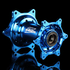 W41-51219 Z-Wheel Astelight Hub R SX/EXC/TE/FE'08- H-Blue