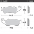 Front pad Ceramic series