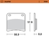 Front pad Sinter series