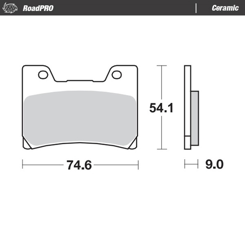 Front pad Ceramic series