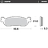 Front pad Ceramic series | Rear pad Ceramic series