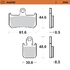 Front pad Sinter series