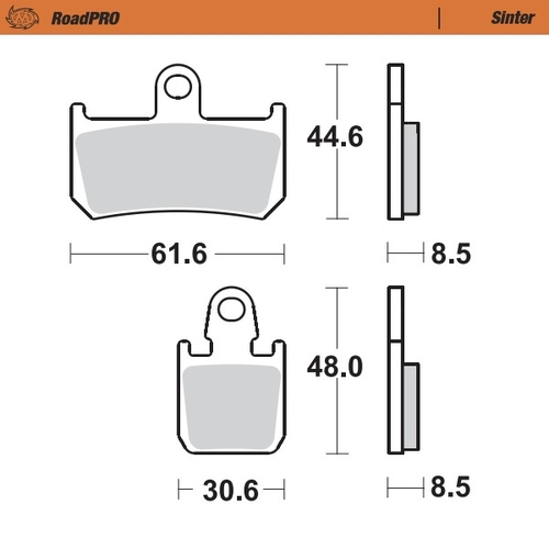 Front pad Sinter series