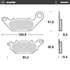 Rear pad Ceramic series