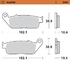 Front pad Sinter series