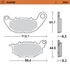 Front pad Sinter series