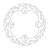 110383 DISCO FRENO FIAMMA POST. CR125/250