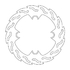 110299 DISCO FRENO FIAMMA POST. HUSQVARNA