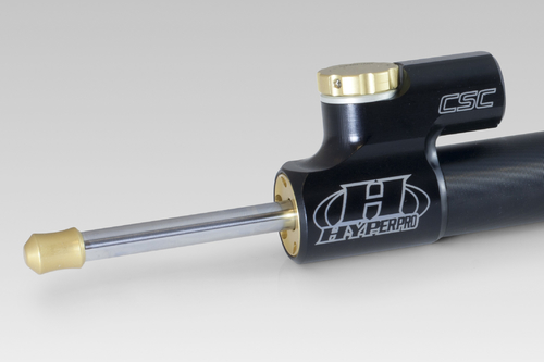 Steering damper 75mm CSC - SOLID BLACK