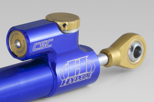 Steering damper 75mm CSC - HYPER PURPLE
