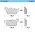 091812 PASTIGLIE FRENO M.M POST. GIAPP+TM